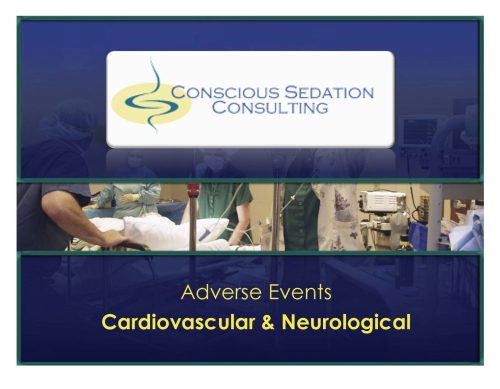 Adverse Events : Cardiovascular & Neurological - Online CE Course