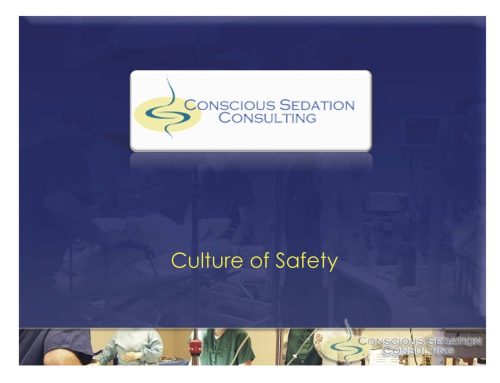 A Culture of Safety - Online CE