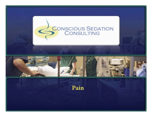 Pain - Online CE Course