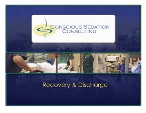 Recovery and Discharge - Online CE Course